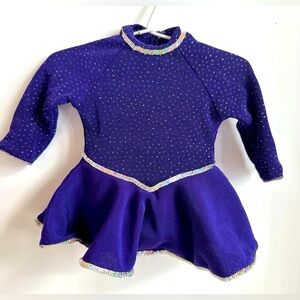 VTG 1996 Original American‎ Girl Pleasant Company Purple Skating Dress ONLY